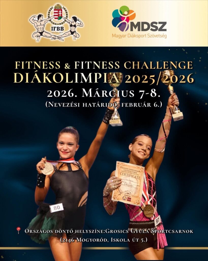  Fitness és Fitness Challenge Diákolimpia® programterv és rajtlista